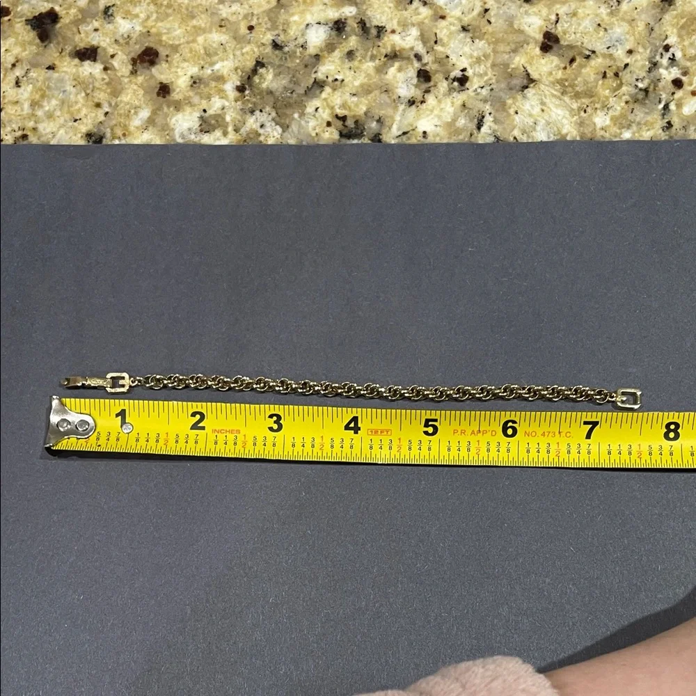 Givenchy Gold Chunky Rope Bracelet - Picture 4 of 6